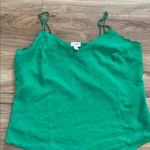 J. Crew Green Women's Top